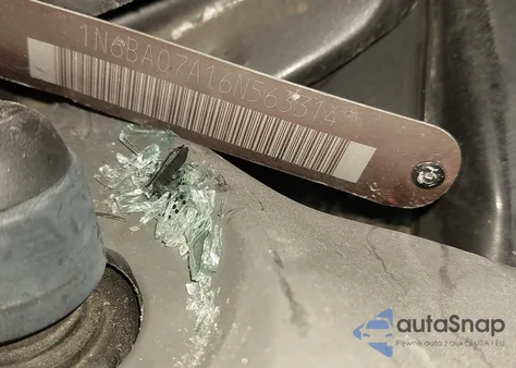 2006 Nissan Titan Xe from USA, damaged, VIN 1N6BA07A16N563314